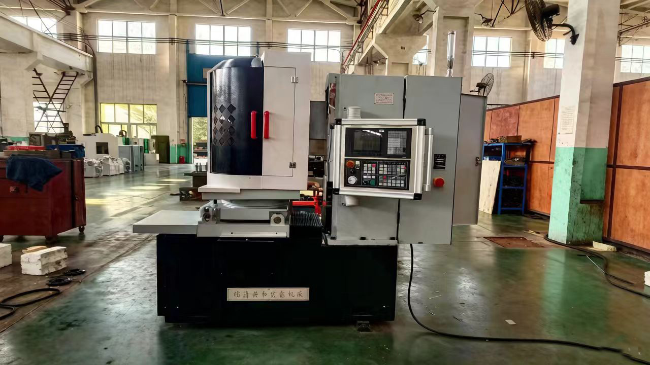 高精度数控卧轴圆台平面磨床MGK7340